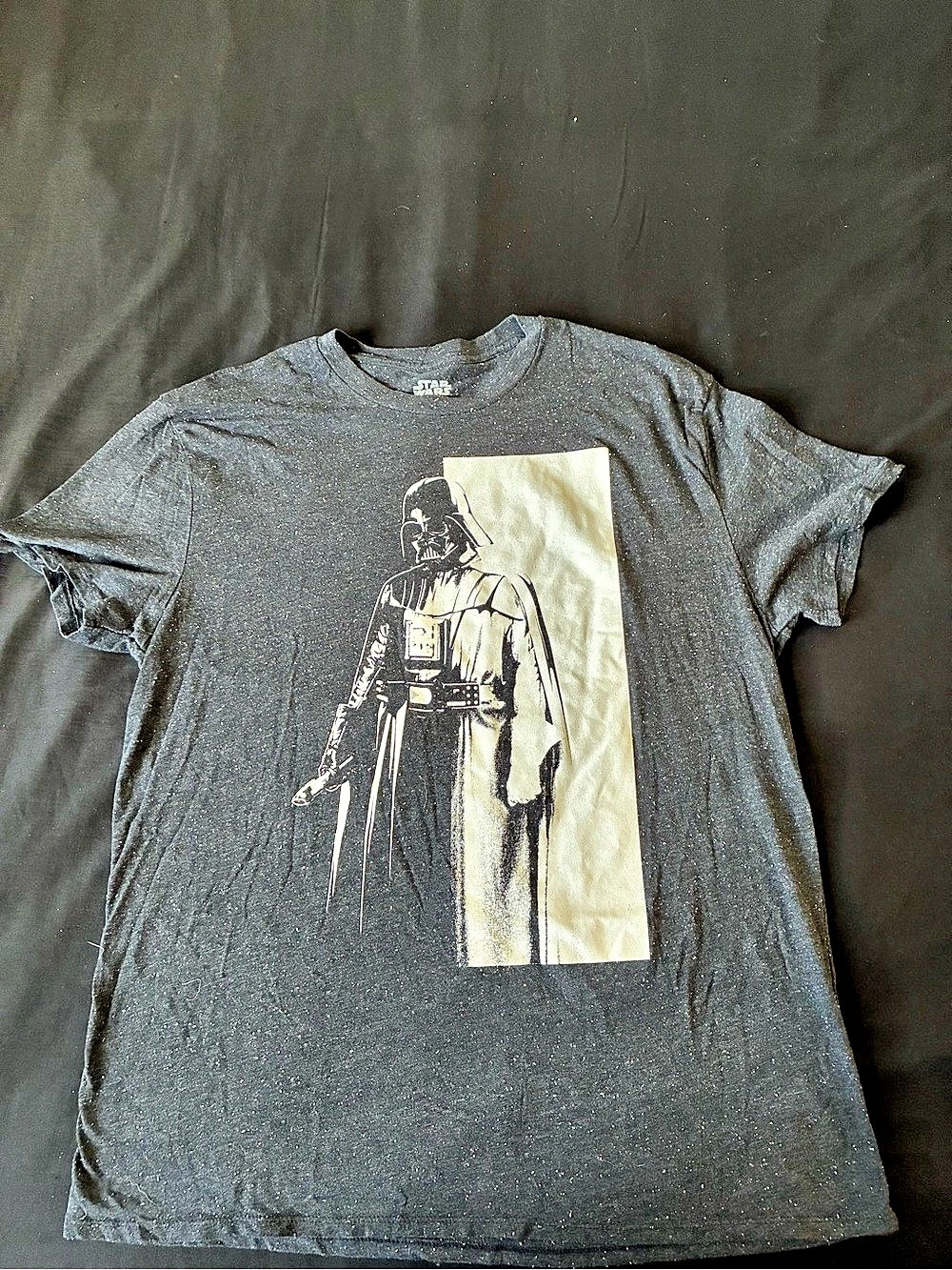STAR WARS Darth Vader Graphic T-Shirt Graphic Darth Vader Tee Black XL